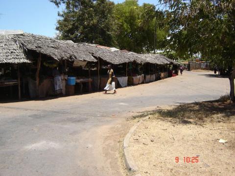 Marktstände Msambweni