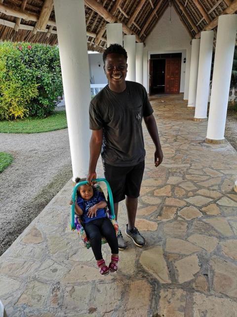 Martin mit Zuri