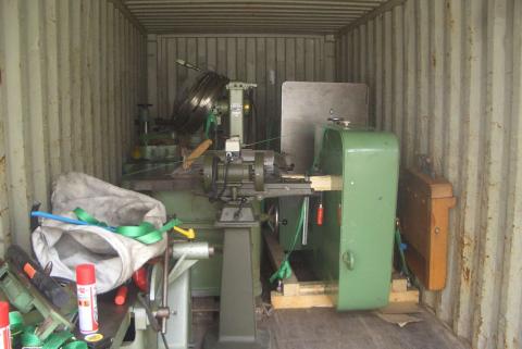 Container wird in Beckum geladen.....