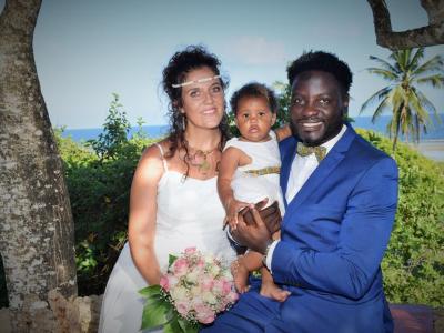 Hochzeit Denise und Eugene mit Töcherchen Zuri