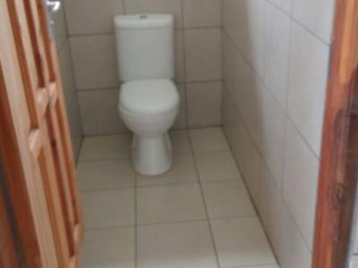 die neuen Toiletten