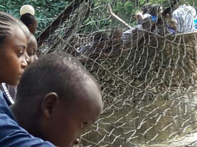 School trip to mamba village