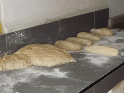 Brot wird gebacken