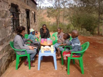 Februar 2015: Camp am Mount Kenya