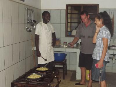 Abinayo, Michael und Mama Gudrun