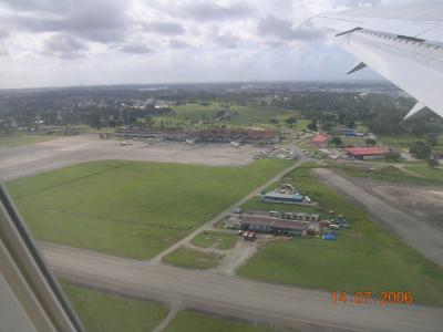 Flughafen von Mombasa....