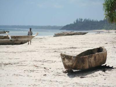 Strand von Msambweni...