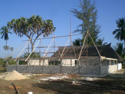 Bau von Kindergarten und Schule auf Nice-View II 