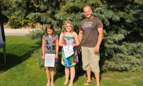 Spendenübergabe in Pfuhl