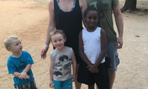 Familie Schubert mit Lisa