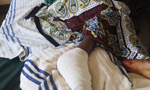 Mshila im staatlichen Krankenhaus