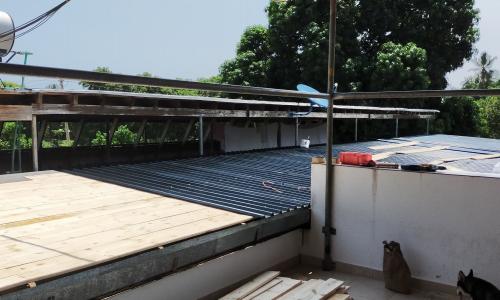 Erneuerung Dach Nice View Klinik