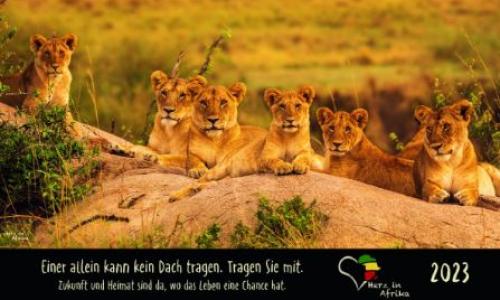 Benefiz Wandkalender &quot;Herz in Afrika 2023&quot;