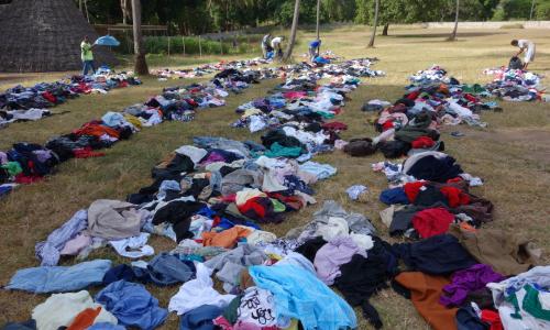 Kleideraktion in Nice-View Ende Januar 2013