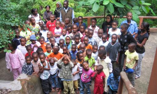 Ausflug in den Hallerpark im Juli 2010