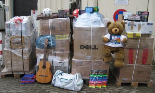 Spendenaktion der Firma Kennametal 2010