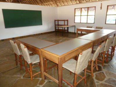 Eins der neuen Klassenzimmer