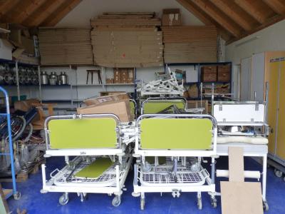 Containerladung im Jahr 2010 in Roggenburg Containerladung im Jahr 2010 in Roggenburg