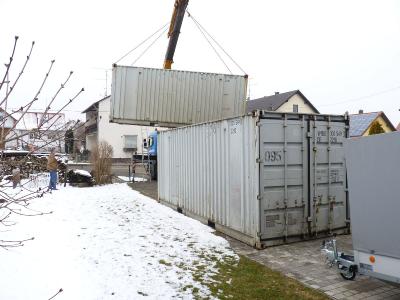 Containerladung im Jahr 2006 Containerladung im Jahr 2006