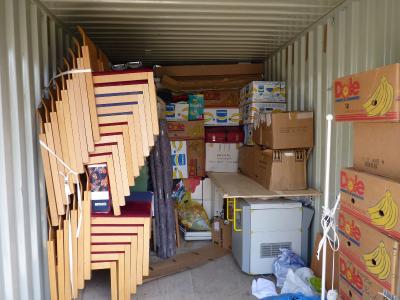 Containerladung im Jahr 2010 Containerladung im Jahr 2010