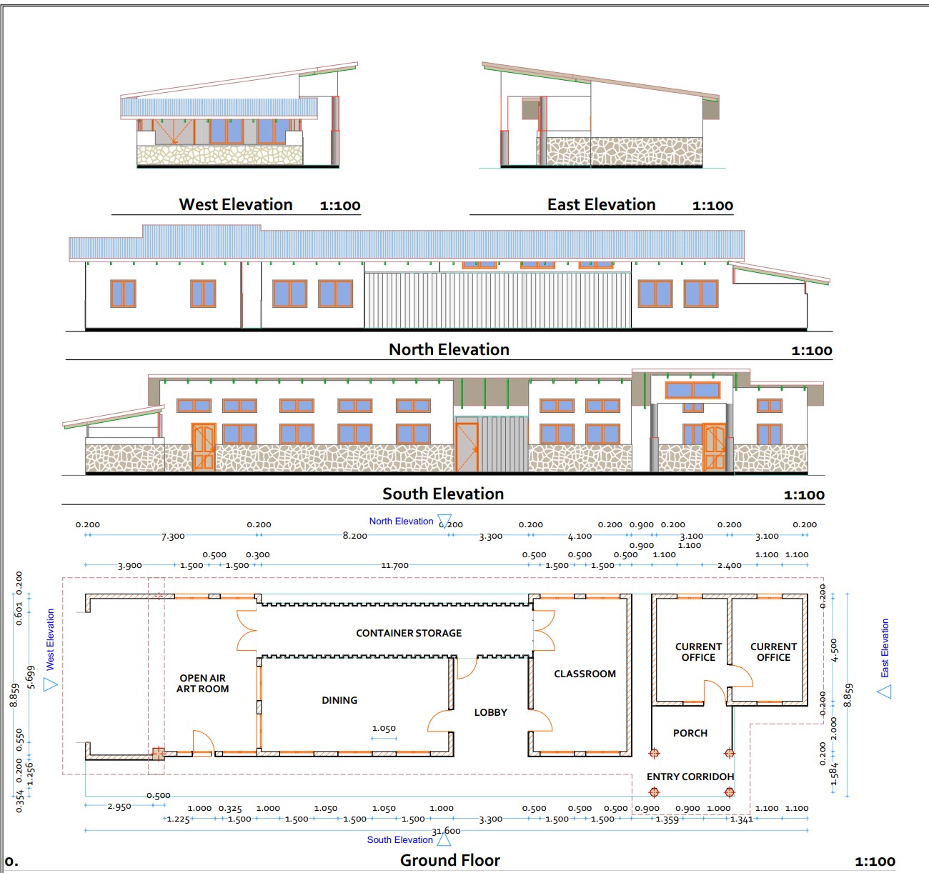 2024 Mutterkindhaus / Umbau Dach Essband bis Kindergarten