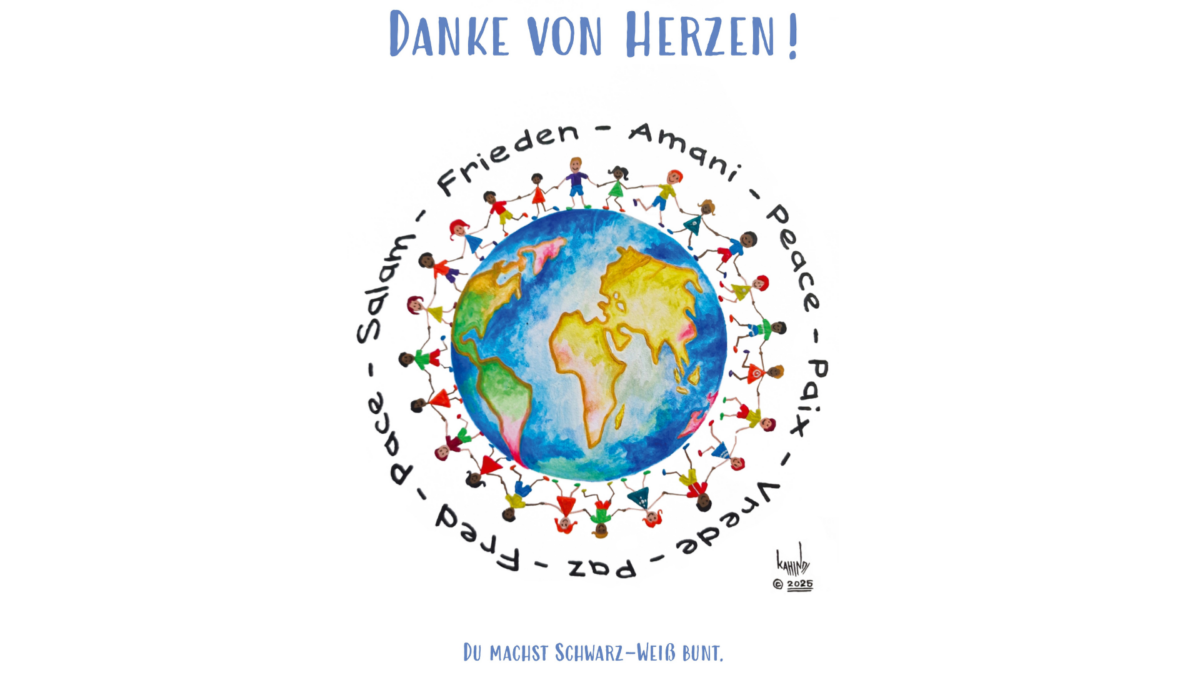 Du machst Projekt Schwarz-Weiß bunt.